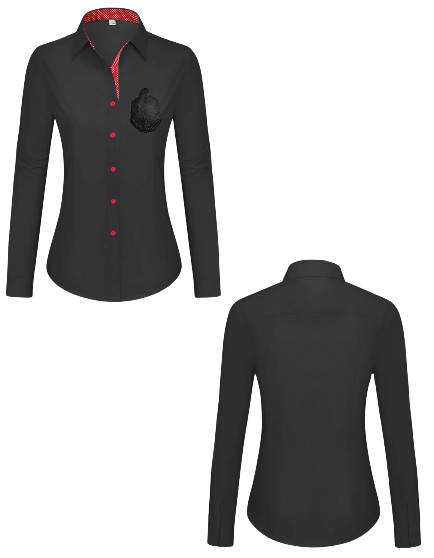 Delta Sigma Theta Collared Dress Shirt