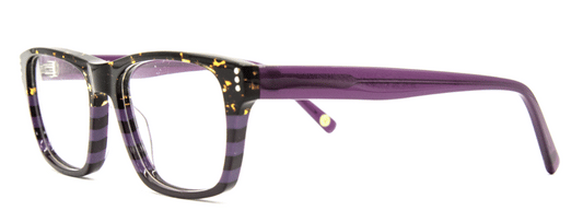 Vontelle - Martin Tortoise/Purple Eyeglasses