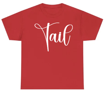 Red and White Number Shirt