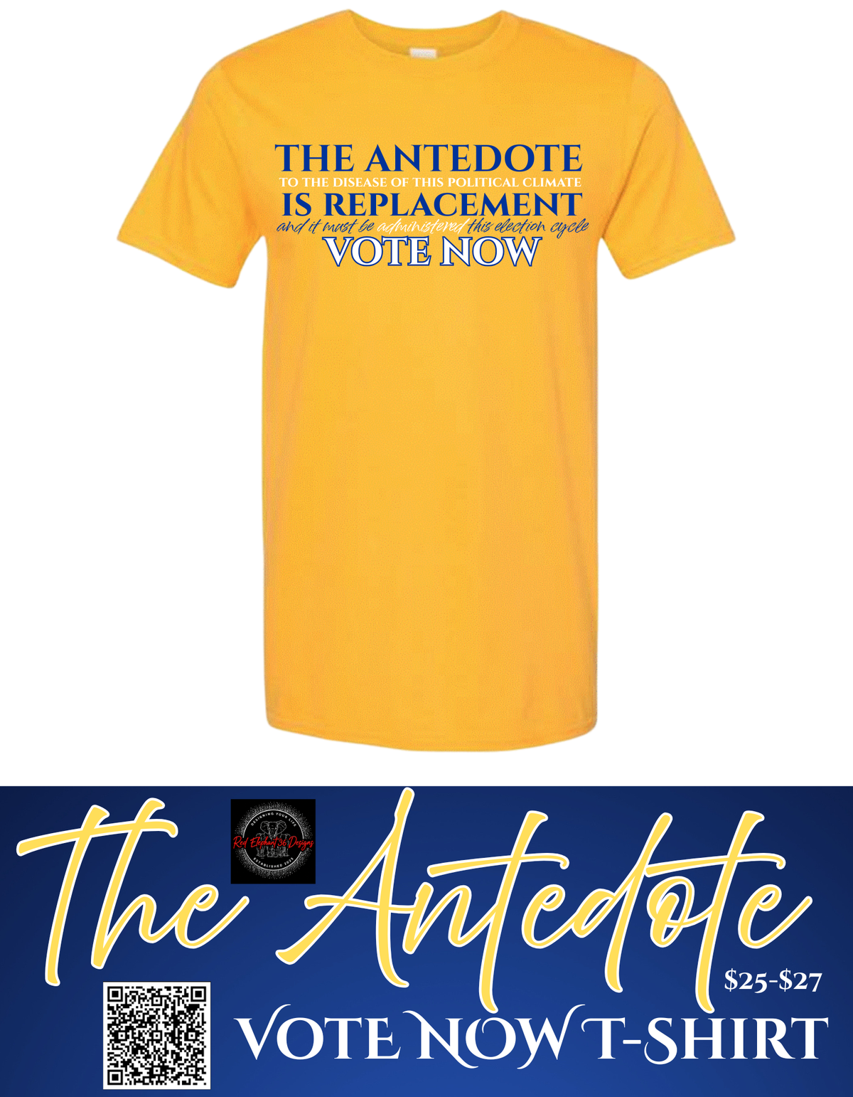 VOTE NOW: The Antedote Vote Now!!!!! T-Shirt