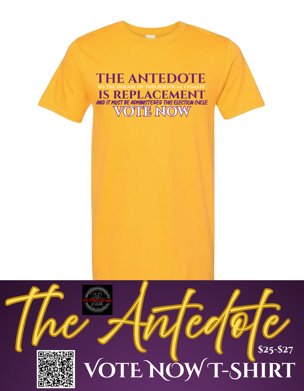 VOTE NOW: The Antedote Vote Now!!!!! T-Shirt