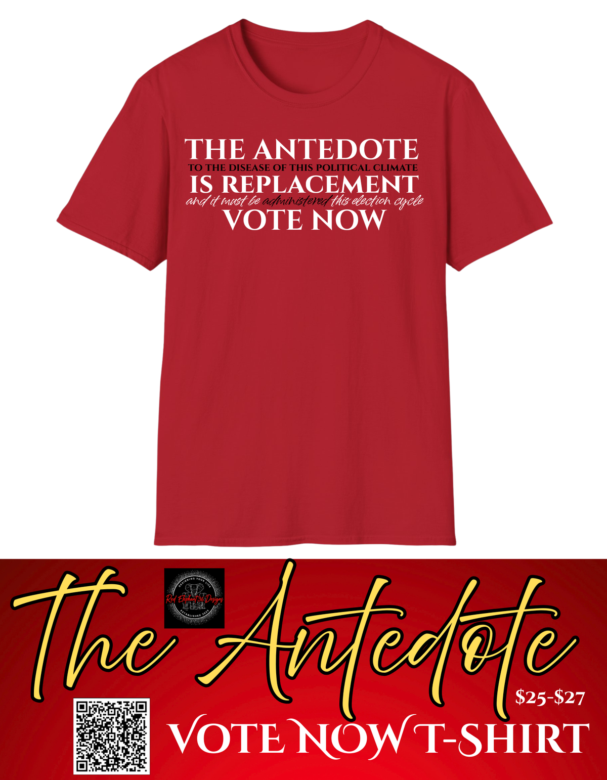 VOTE NOW: The Antedote Vote Now!!!!! T-Shirt