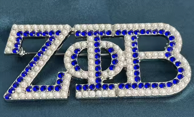 ZPB Greek Letter Lapel Pin