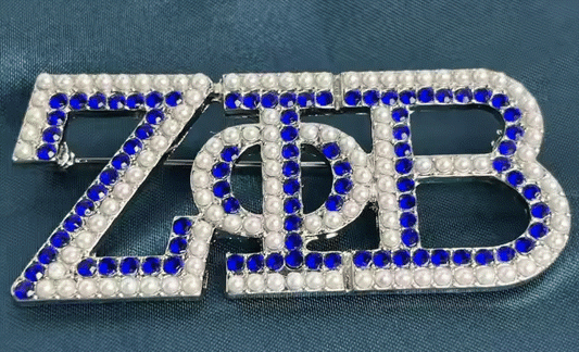 ZPB Greek Letter Lapel Pin