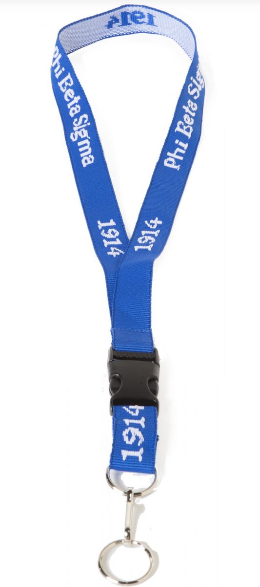 Phi Beta Sigma Lanyard