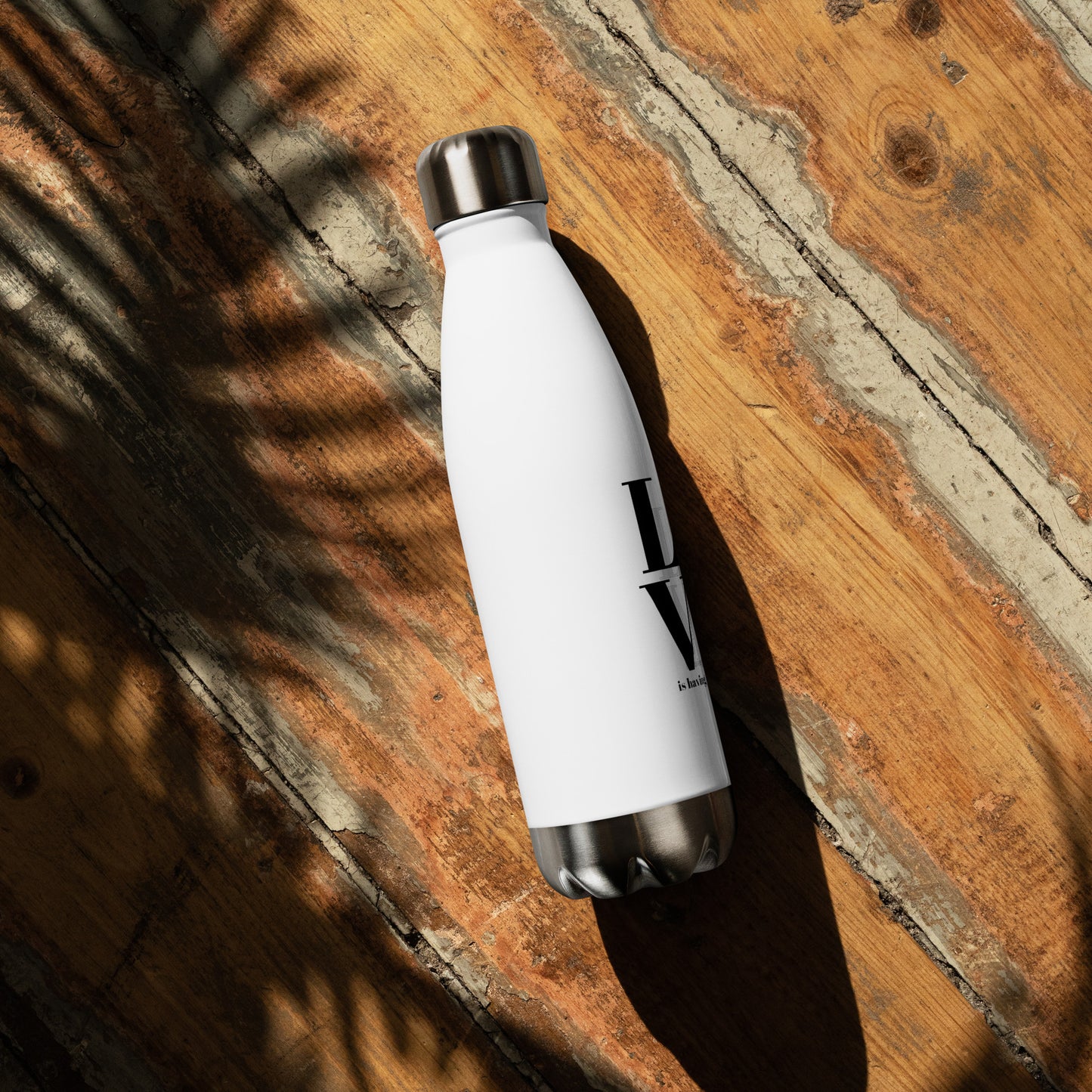 Love is Having a Cocker Spaniel - Stainless steel water bottle