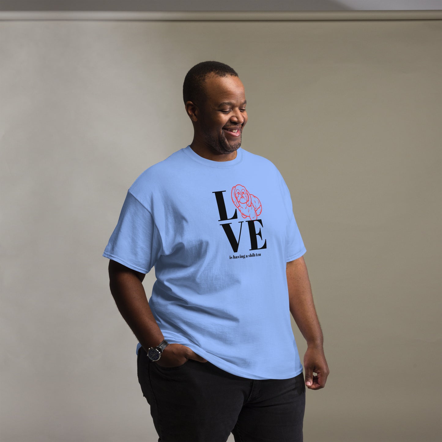 Love is Having a Shih Tzu - Unisex classic tee