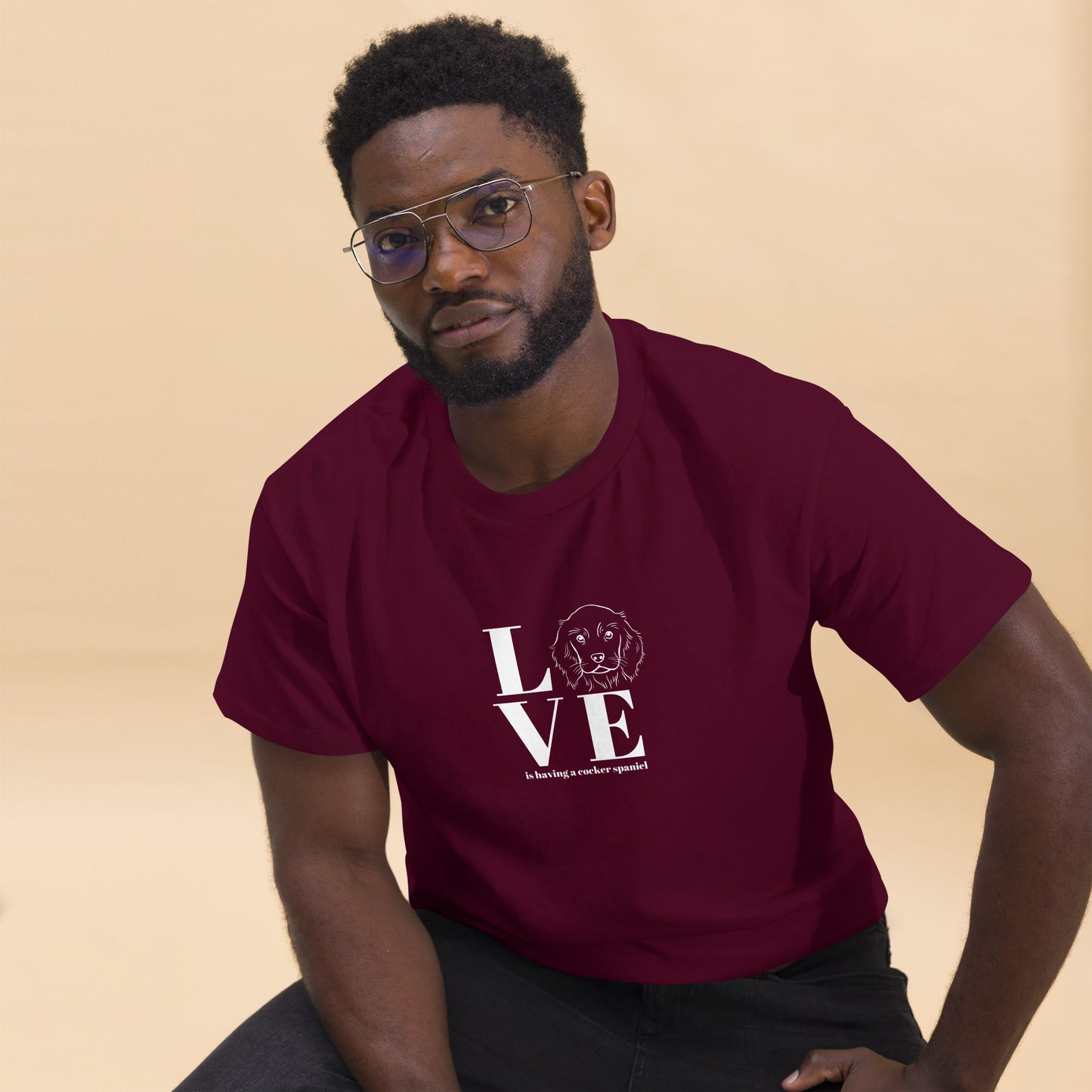 Love is having a Cocker Spaniel - Unisex classic tee