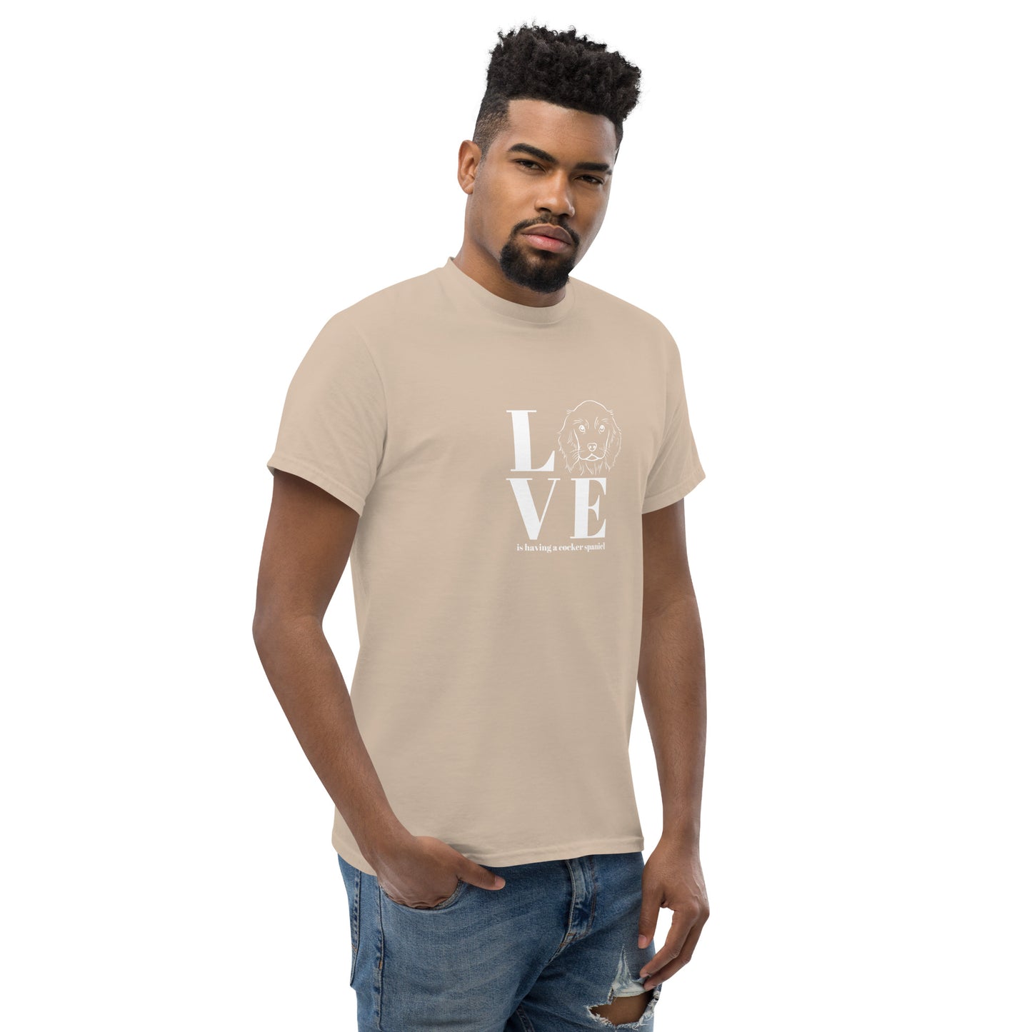 Love is having a Cocker Spaniel - Unisex classic tee