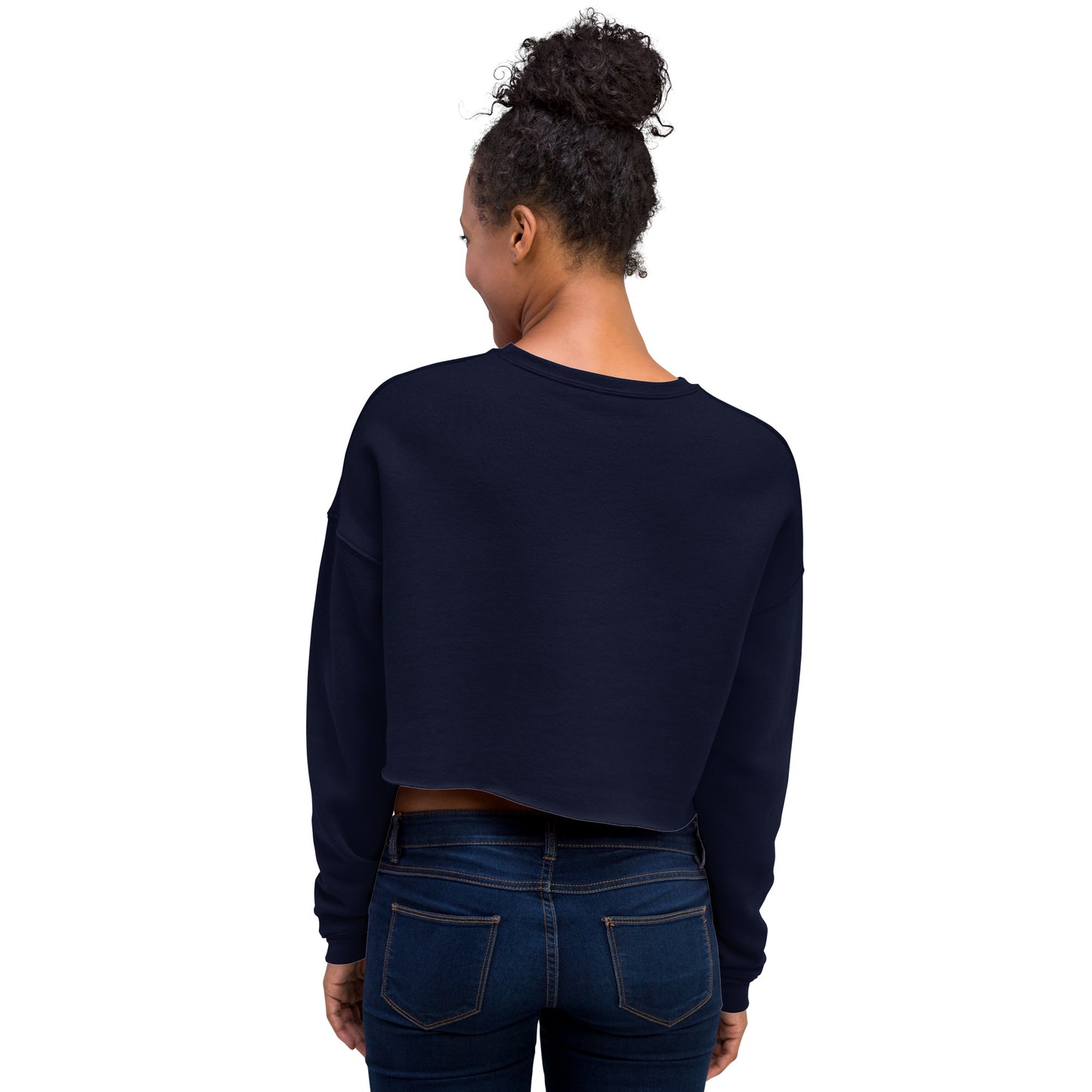 You are Witnessing Black Girl Magic in Real Time - Crop Sweatshirt